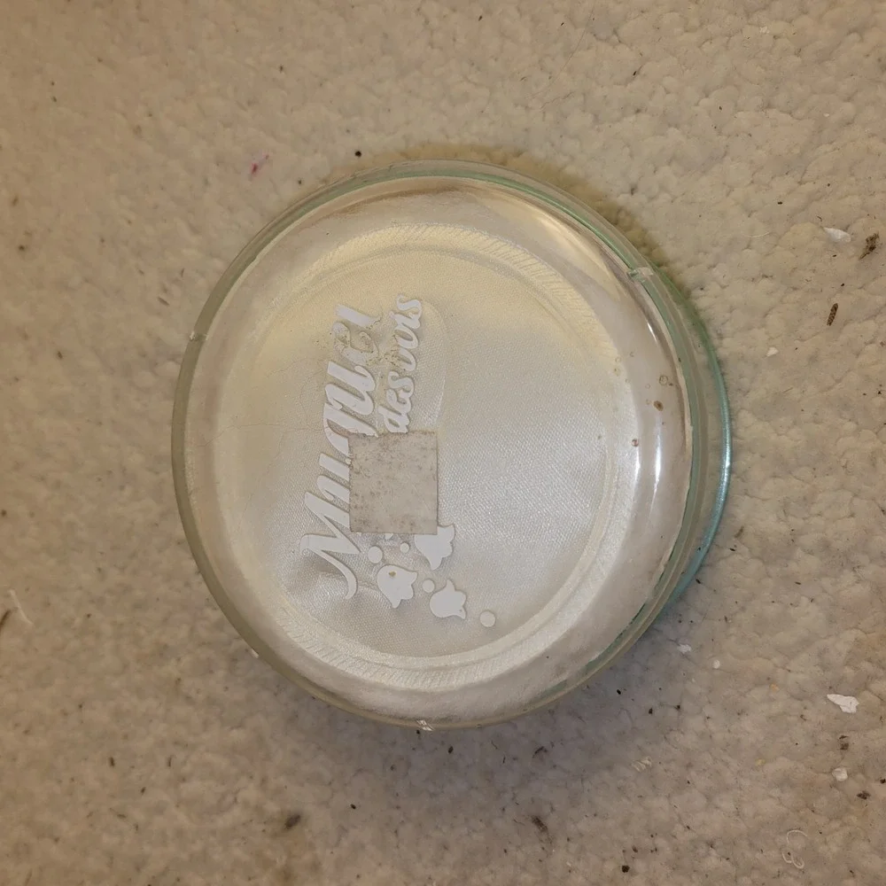 Vintage Coty‎ Muguet des Bois Dusting Powder 4 oz w/ Puff 1970s Sealed Partial